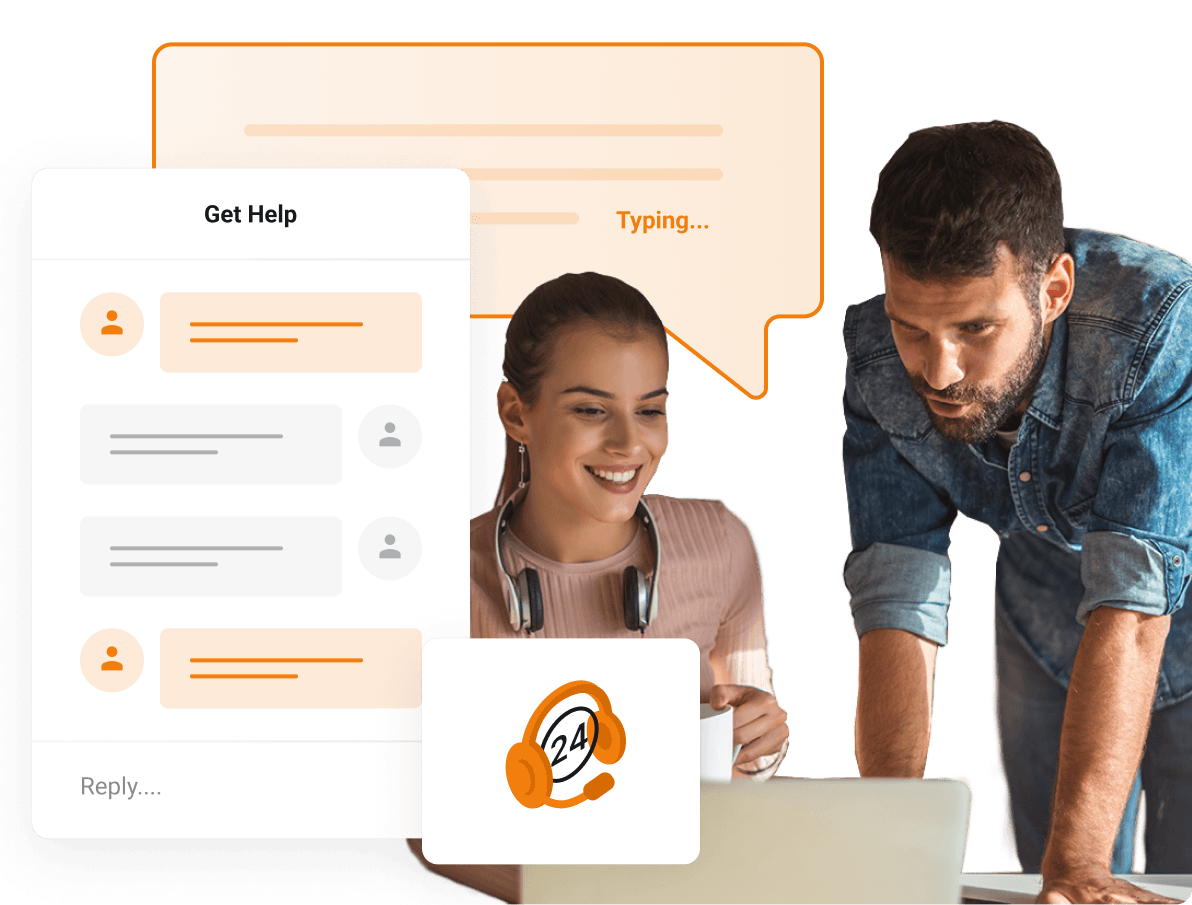 Web Hosting, Domain Names, WordPress & More - Our technical team is here to help you 24/7!
