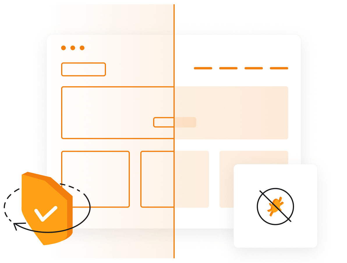 Website Security - Professional security features for your website