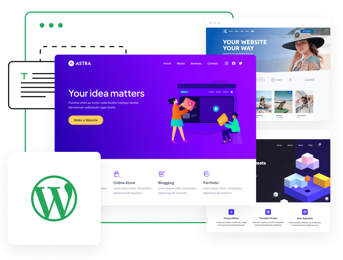Over 10,000+ WordPress themes